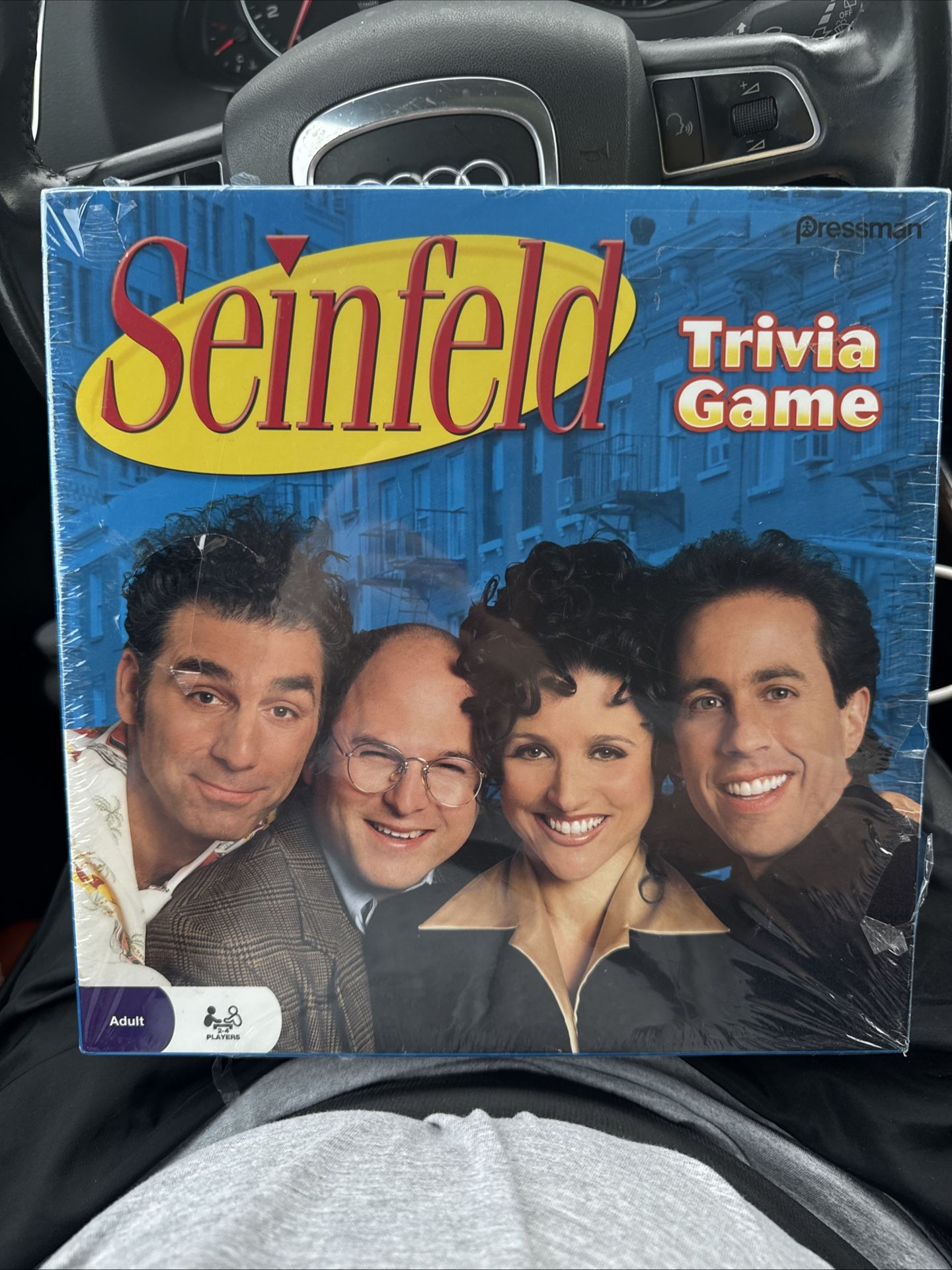 NEW SEALED Seinfeld Trivia Board Game 2009 #5300 Pressman Adult 2-4 Players