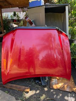 2016-2023 toyota tacoma OEM hood Red