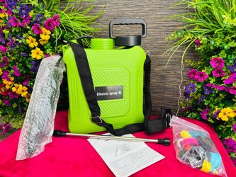 Battery Powered Sprayer 2 Gallon, Backpack Electric Pump Sprayer