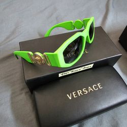 Green Neon Versace Sunglasses Men Or Women