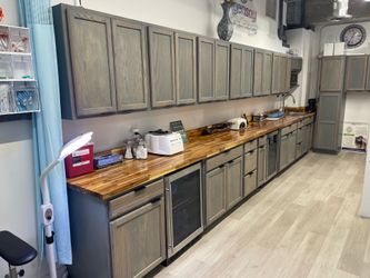 Full set of wood furniture top and bottom