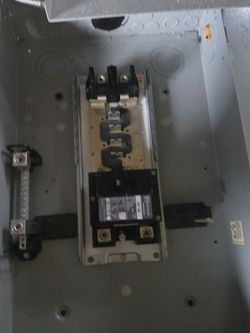 Square D Main Circuit Breaker Panel