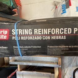 Reinforced plastic hundred by 20, organic sweeping compound, door closure