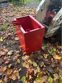 3pt Tractor Ballast Box attachment, great for lifting loader backhoe Midsize