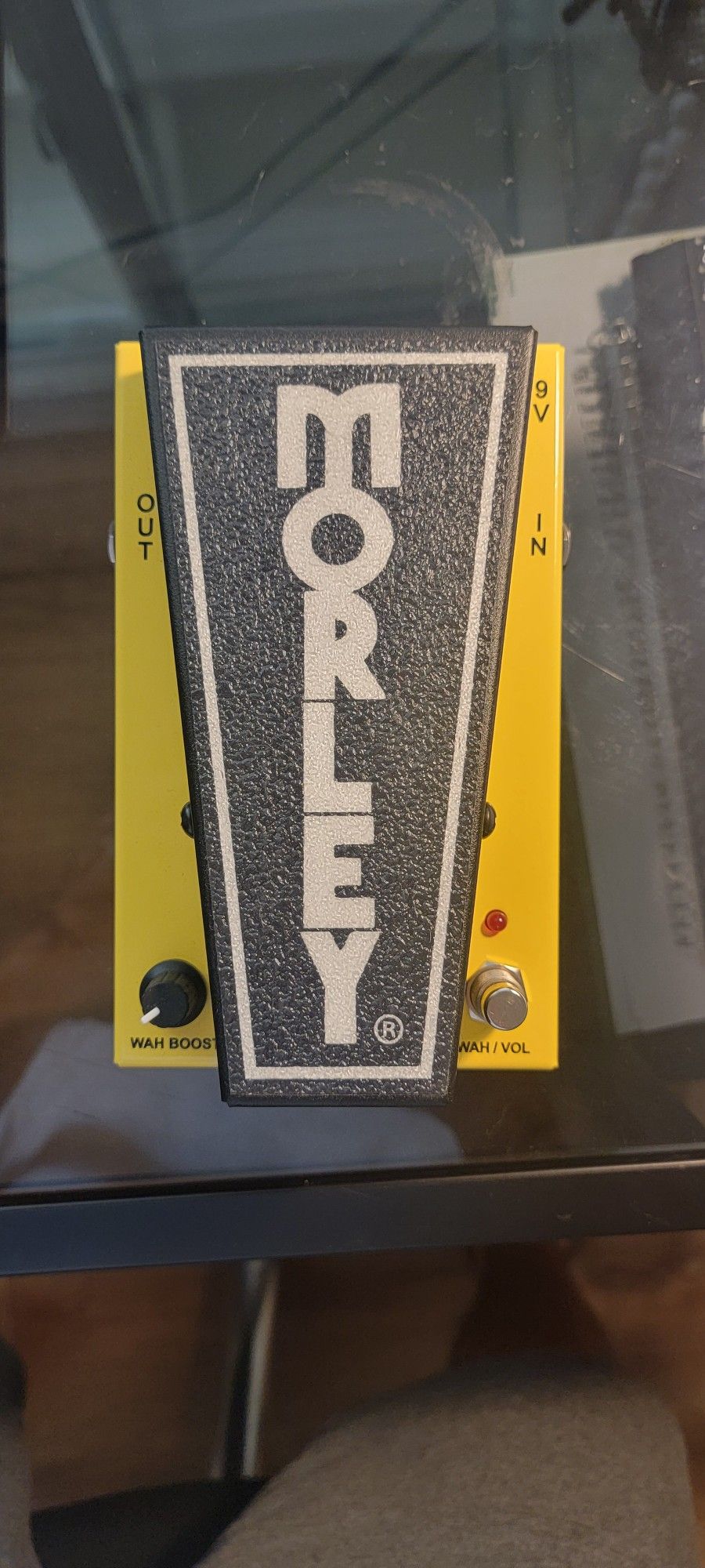 Volume/Wah Guitar Pedal