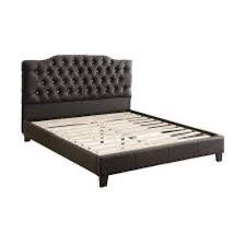 Black Queen Bed Frame With Diamonds 