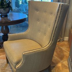 Linen Chair Perfect Condition 