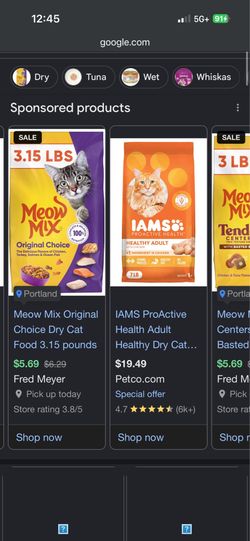cat food