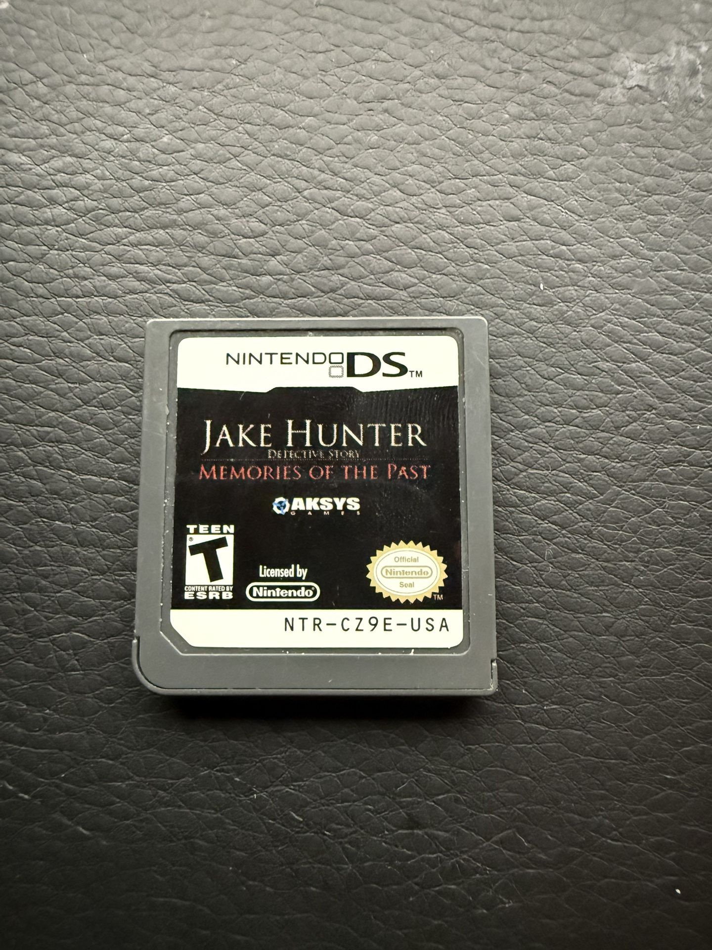 Jake Hunter Detective Memories of the Past Nintendo DS