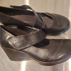 New Very Rare Women Dansko Ruby Mary Jane Brown Wedge Fannie Lanie 38 7.5 8 $150