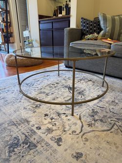 Urban Outfitters Coffee Table (+ Tray, Coasters)