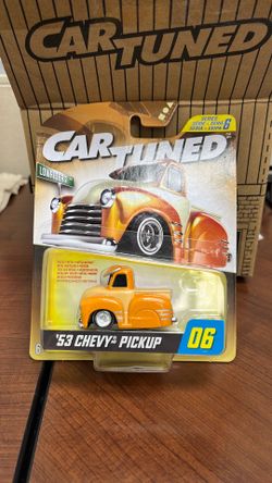 Car tuned 53 Chevy pickup series 6 diecast