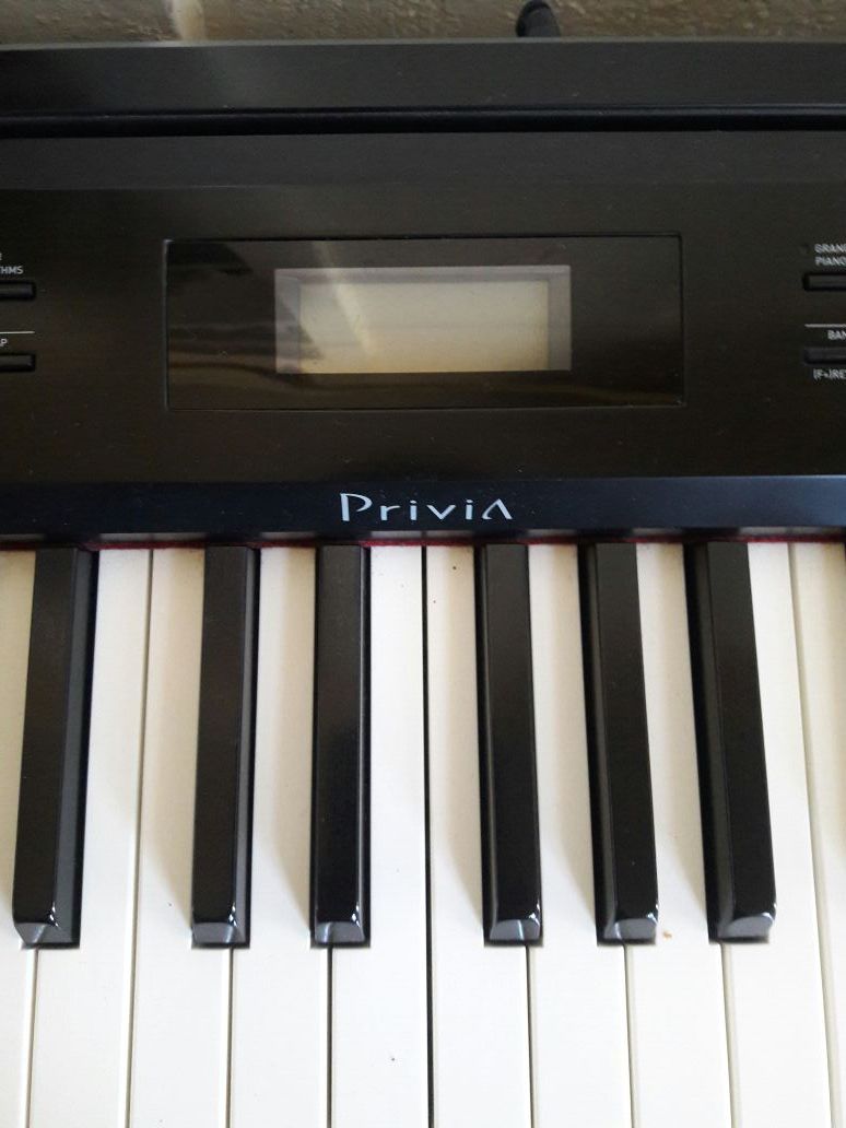 Casio privia electric piano