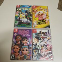 Nintendo Switch Games (4) 