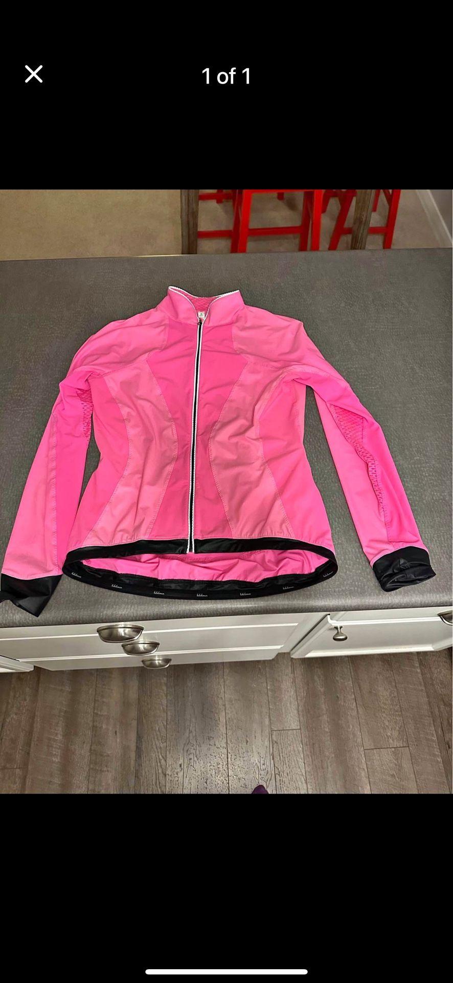 Lululemon Pink & Black Jacket