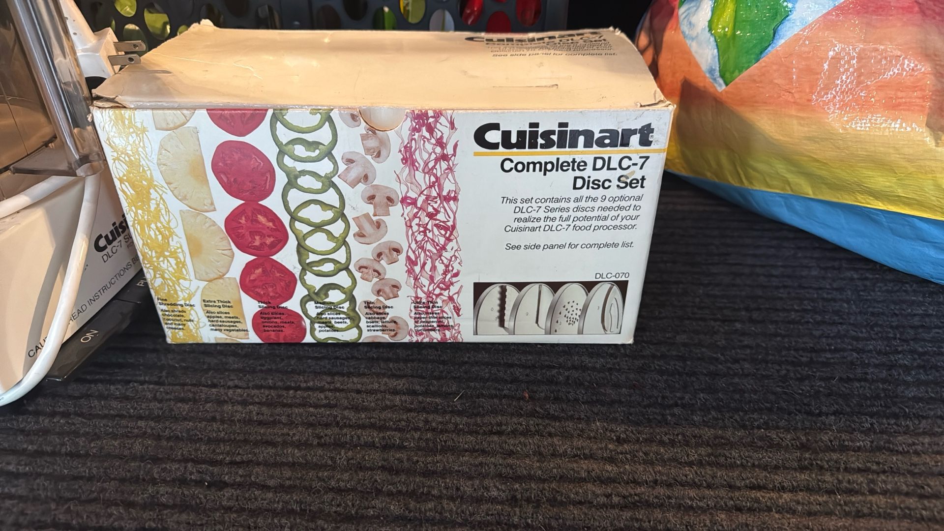Cuisinart DLC-7 Full Disc Set - Unused (funds Donated To Non Profit)