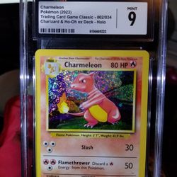 Charmeleon Holo CGC Mint 9