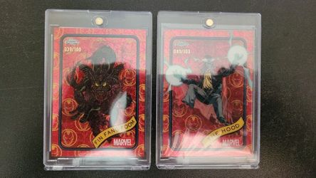 Topps Chrome Marvel Lot 2025 Numbered 