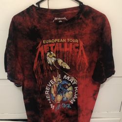 Metallica Concert Shirt Size Men’s Medium 