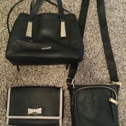 Kate Spade And 2 Steve Madden Bags (3 Bags)