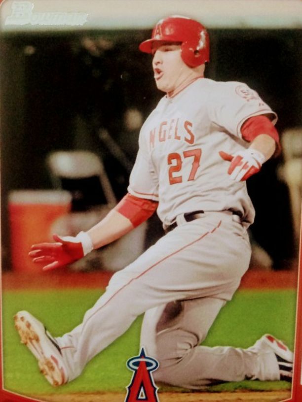 Mike Trout Baseball Card