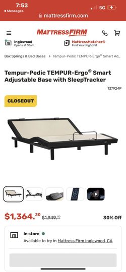 Adjustable Bed W/ Mattress FULL SIZE.. REMOTE INCLUDED