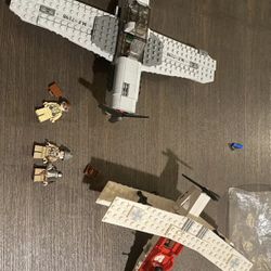 LEGO Indiana Jones: Fighter Plane Attack (7198) Used And Missing Pieces