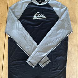 Quicksilver Surf Shirt Rash Guard Men’s XXXL Excellent Condition 