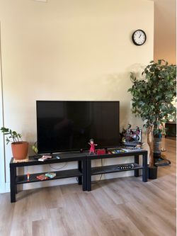 2 piece tv stand