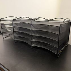 Heavy Duty 15 Compartment Mail Sorter / Paper Organizer