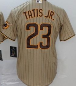TATIS JR Diego Padres Jersey-TAN