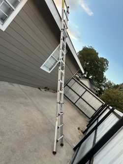 Escalera 🪜 De Aluminio De 17 Pies