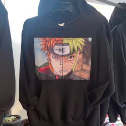 Naruto Hoodie 2 faces 