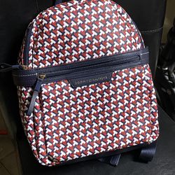 Monogram Tommy Hilfiger Mini Backpack