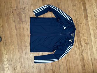 ADIDAS Lightweight Jacket w/Zipper ⚽️L⚽️ ✨New With Tags ✨ Retail $55+ tax✨