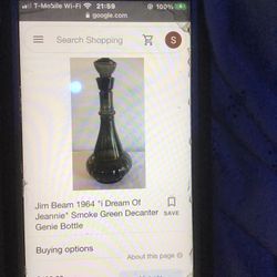 Vintage Glass Decanter (s) 