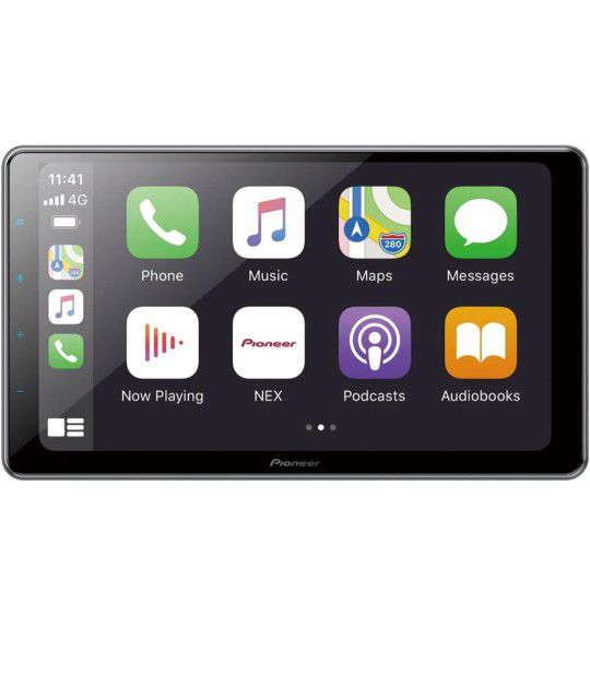 PIONEER DMH-WT86NEX Car Receiver, 10.1 Inch Touchscreen, Wireless and Wired Apple CarPlay and Android Auto, Single DIN Chassis


