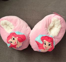 Disney Little Mermaid Ariel Kids Slippers