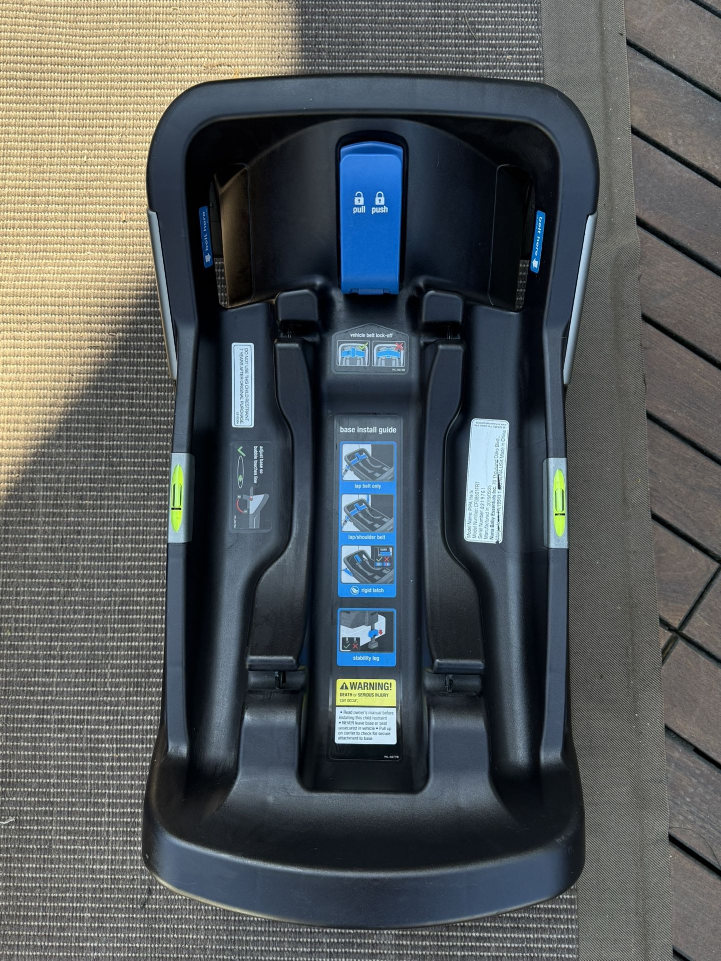 FREE Nuna PIPA Lite LX Car Seat Base CF08501FRT 2019 β Local Pickup Only (90027)