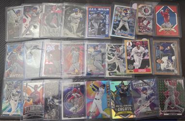 Los Angeles Dodgers Shohei Othani Baseball Cards