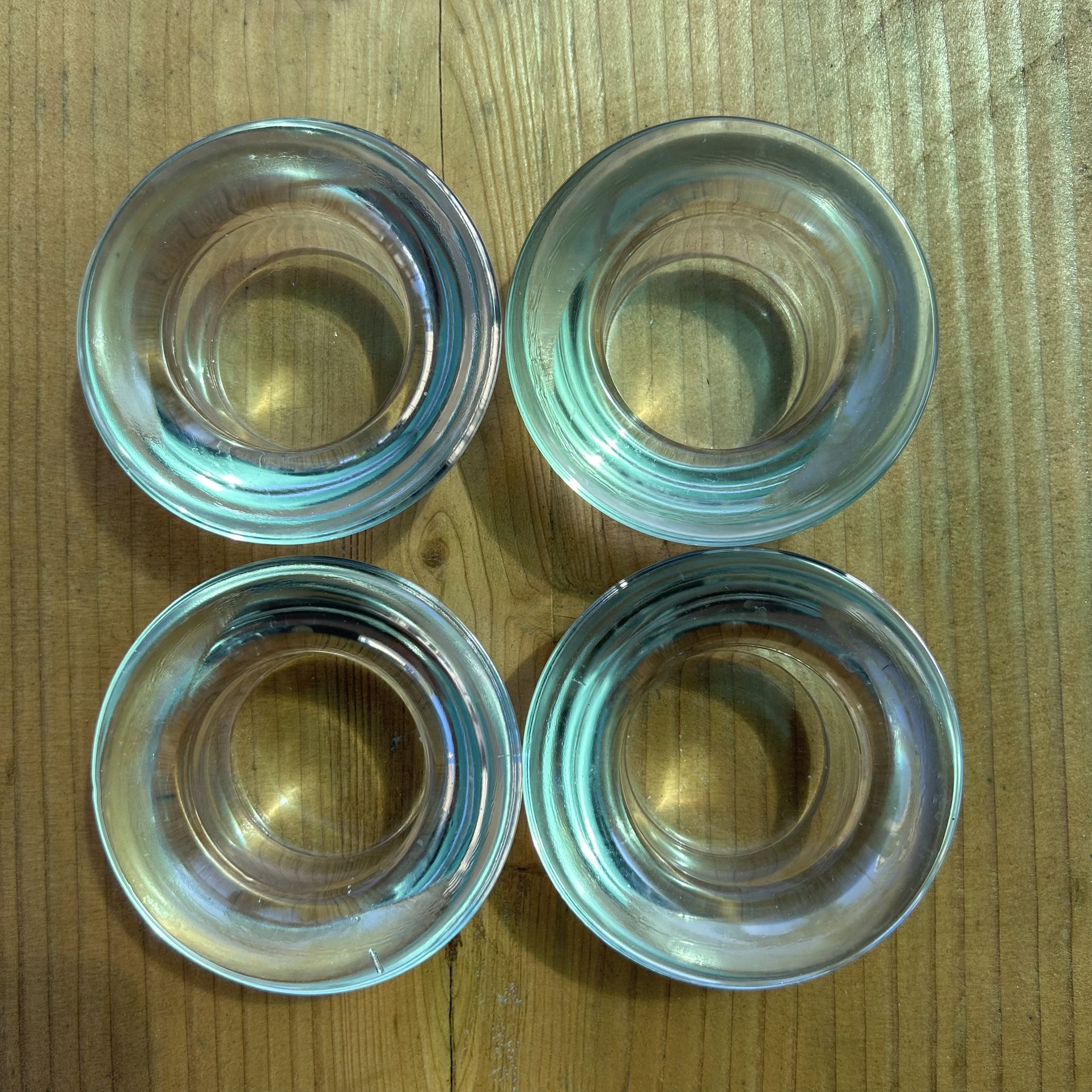 Glass Containers Set Of 4