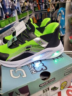New Skechers Light up Shoes Size 11