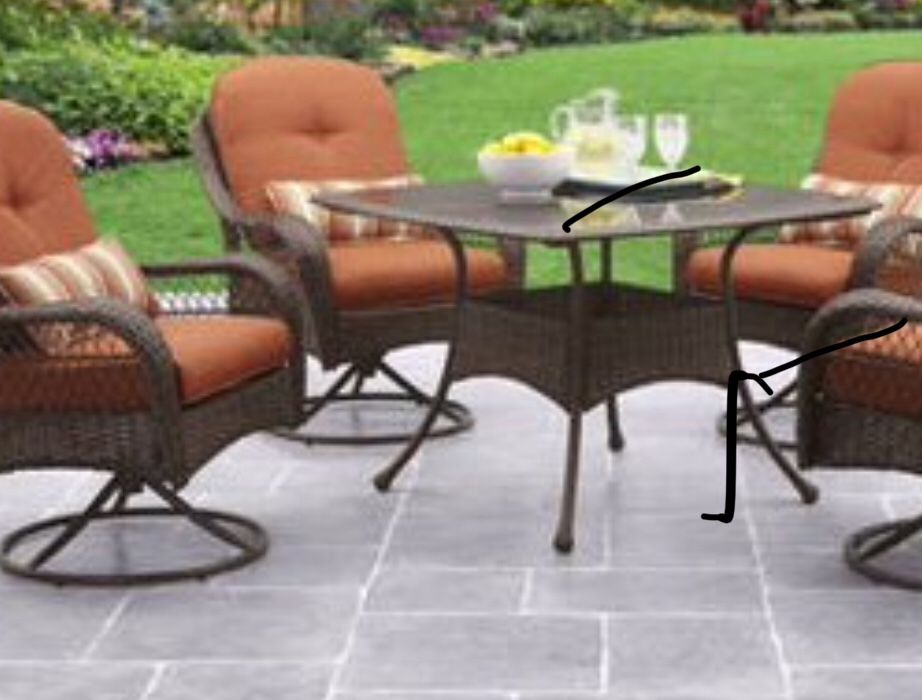 Azalea ridge patio dining set hotsell