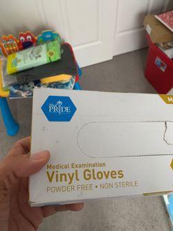 Vinyl gloves new