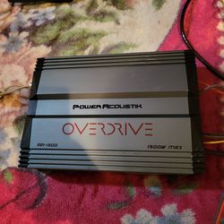 Power Acoustik ODI-1500 monoblock Amp