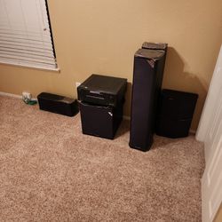 Onkyo Receiver, And Acoustech Speakers 