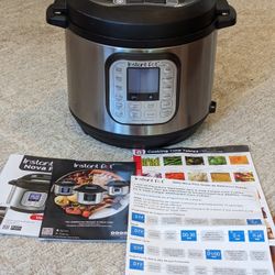 Instant Pot Nova Plus 6 Qt Multi Use Pressure Cooker for Sale in