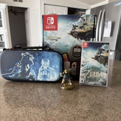 Nintendo Switch Oled/zelda/tears Of Kingdom/ Amiibo