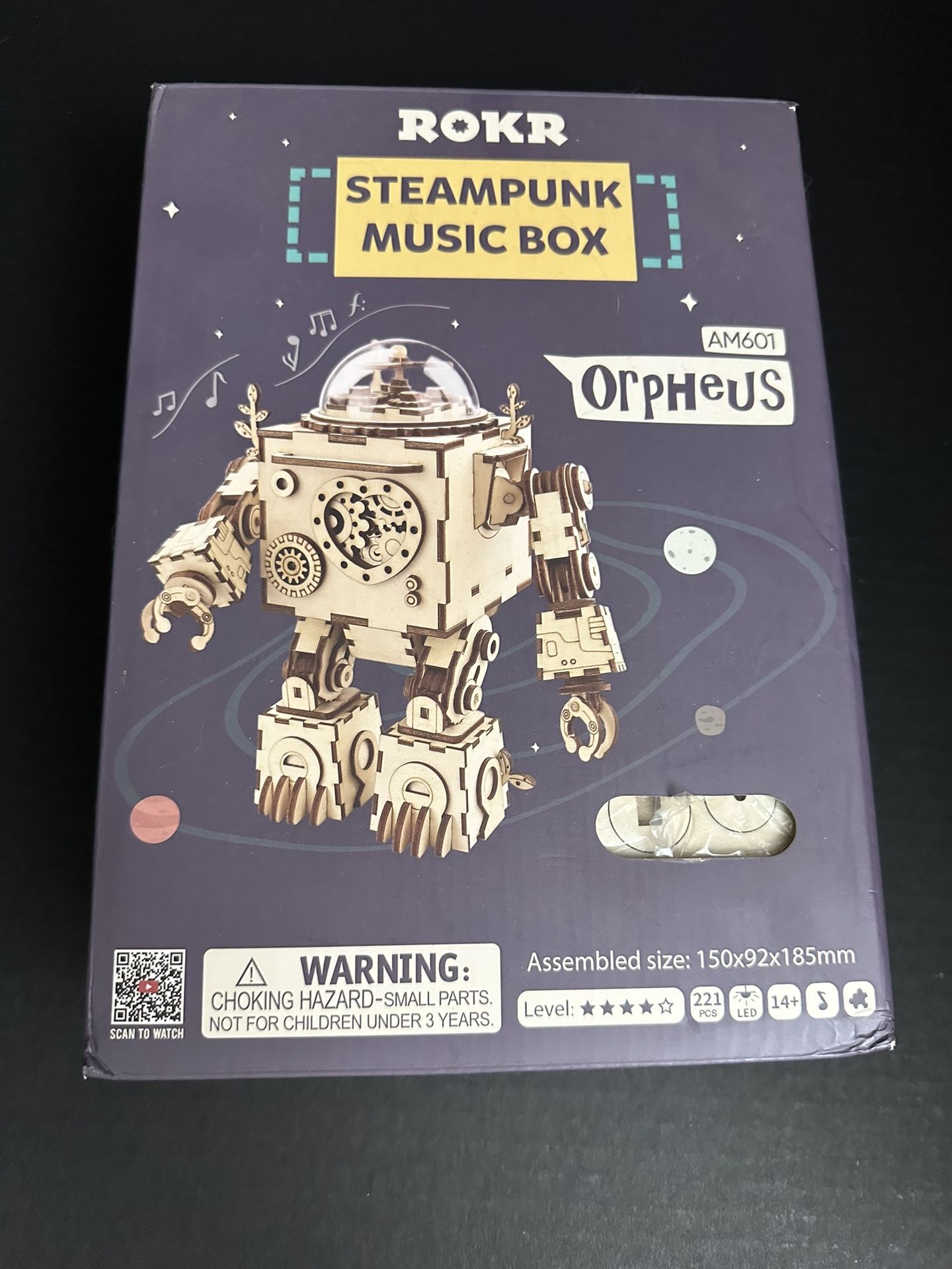 ROKR Steampunk Music Box 