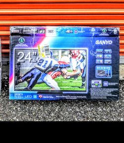 Sanyo 24" LED Television (new in box)